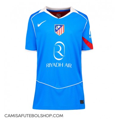 Camisa de time de futebol Atletico Madrid Alex Baena #10 Replicas 3º Equipamento Feminina 2025-26 Manga Curta Camisa de time de futebol Atletico Madrid Alex Baena #10 Replicas 3º Equipamento Feminina 2025-26 Manga Curta